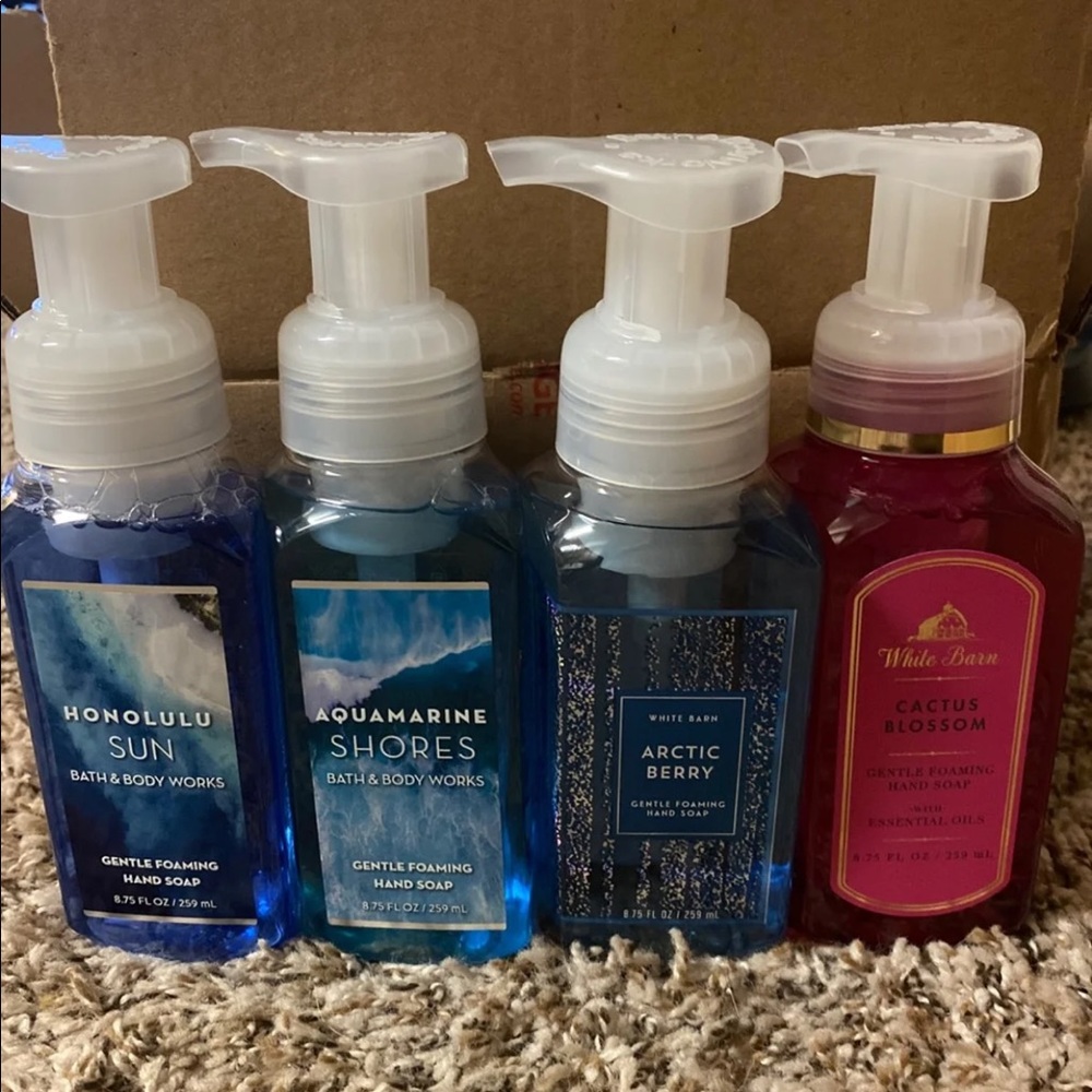 Bath and body works soaps